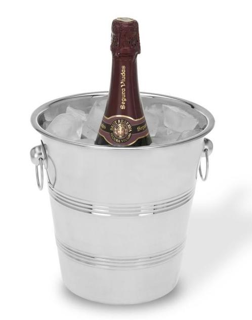 Champagnekoeler 22Cm RVS, Hobby & Loisirs créatifs, Articles de fête, Envoi