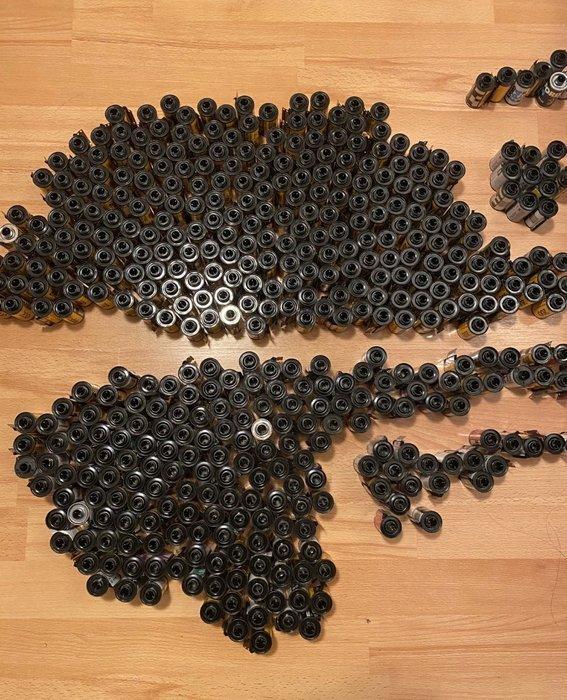 Kodak, Fuji, Agfa 600 leere Filmrollen Filmhouder, Collections, Appareils photo & Matériel cinématographique