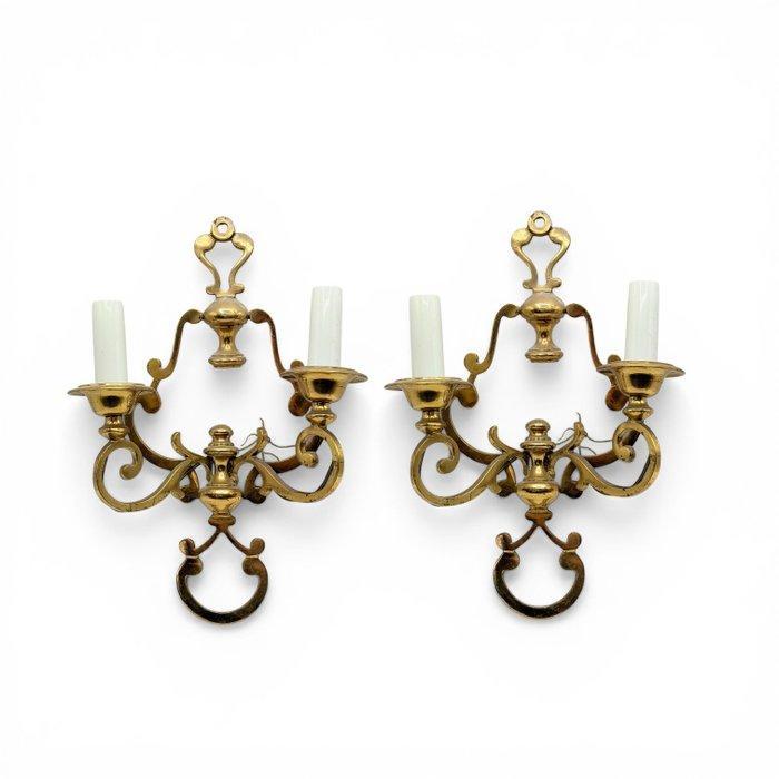 Lampe murale (2) - Laiton - Imperio, Maison & Meubles, Maison & Meubles | Autre