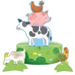 Boerderij Tafeldecoratie Dieren 3st, Verzenden, Nieuw