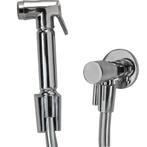 BWS Complete Set met Knijp handdouche, slang en, Ophalen of Verzenden, Nieuw, Chroom, Douche