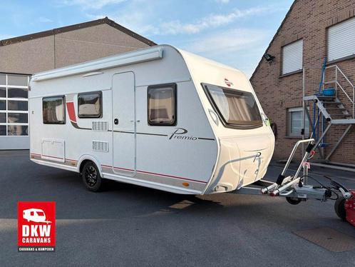BURSTNER Premio 480 TL, Caravans en Kamperen, Caravans, 750 - 1000 kg, Gascomfoor, Kachel, Koelkast, Luifel, Mover, Openslaande ramen