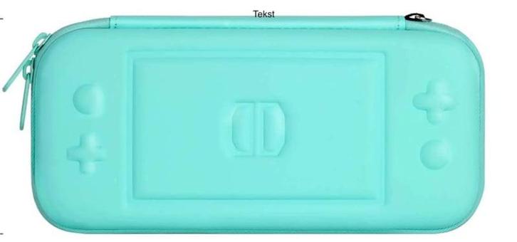 Nintendo Switch & Lite Case Lichtblauw (Switch Accessoires), Games en Spelcomputers, Spelcomputers | Nintendo Switch, Zo goed als nieuw