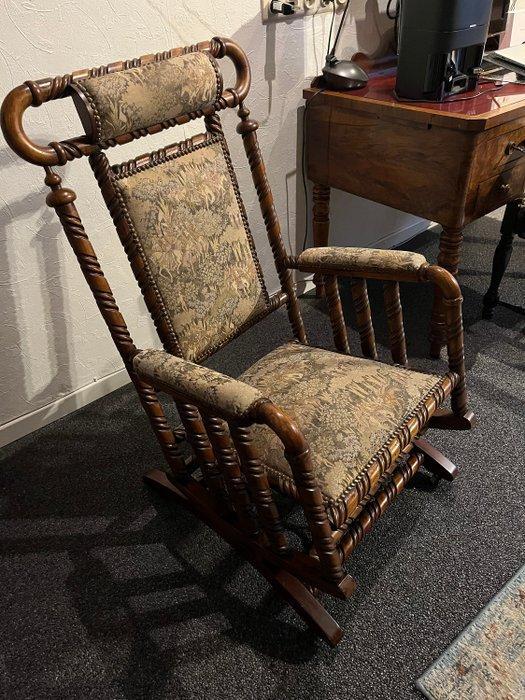 George Hunzinger - Fauteuil - Eik, Antiek en Kunst, Antiek | Overige Antiek