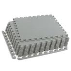Sportvloer fitnessapparatuur - 50 x 50 cm - 8 stuks - grijs, Sport en Fitness, Ophalen of Verzenden, Nieuw