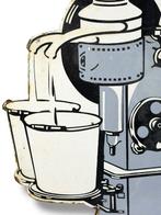 Borden - Emaille plaat - Emaille