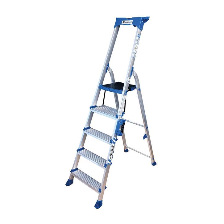 Alumexx Twin-Deck 3.0 huishoudtrap, Doe-het-zelf en Bouw, Ladders en Trappen, Verzenden