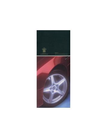 1998 ASTON MARTIN DB7 ACCESSOIRES BROCHURE ENGELS, Ophalen of Verzenden
