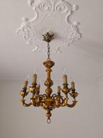 Kroonluchter - Hout, IJzer - Fiorentino, Antiek en Kunst