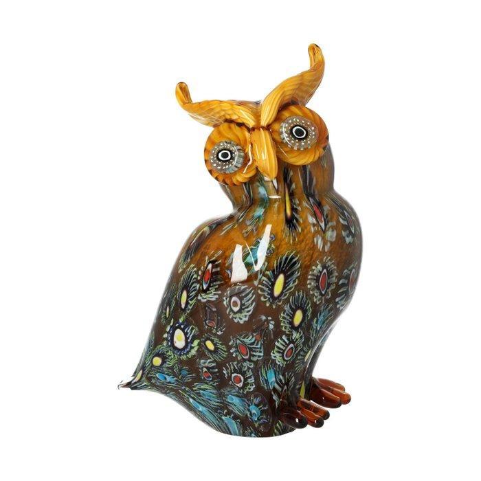 Beeldje - Owl - Glas, Antiek en Kunst, Curiosa en Brocante