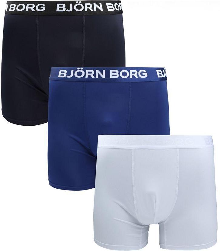 Bjorn Borg Sports Boxers 3-Pack Multicolour maat L Heren, Kleding | Heren, Ondergoed, Blauw, Boxer, Verzenden
