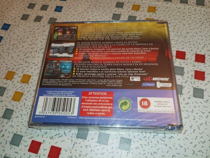Sega - Dreamcast - Mortal Kombat Gold - Videogame - In, Games en Spelcomputers, Spelcomputers | Overige Accessoires