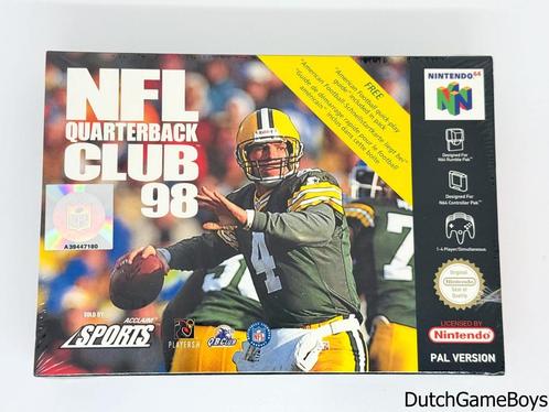 Nintendo 64 / N64 - NFL Quarterback Club 98 - EUR - New & Se, Games en Spelcomputers, Games | Nintendo 64, Gebruikt, Verzenden