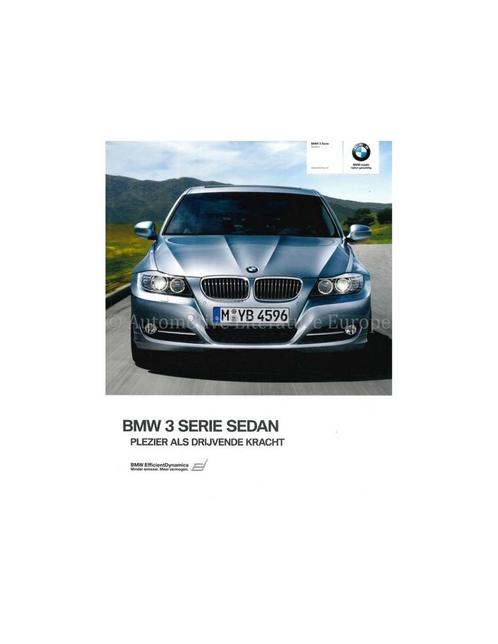 2010 BMW 3 SERIE SEDAN BROCHURE NEDERLANDS, Boeken, Auto's | Folders en Tijdschriften