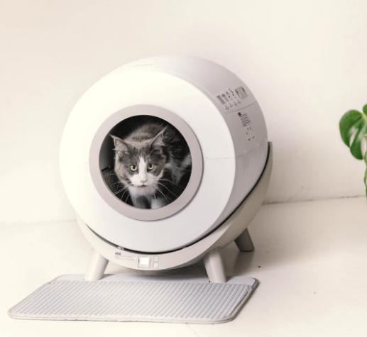 Opzoek naar een automatische kattenbak? Nu bij Retourkoop.be, Dieren en Toebehoren, Kattenbakken, Open, Zo goed als nieuw, Zelfreinigend