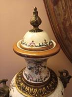 Vase avec couvercle - Bronze, Poterie, Antiek en Kunst