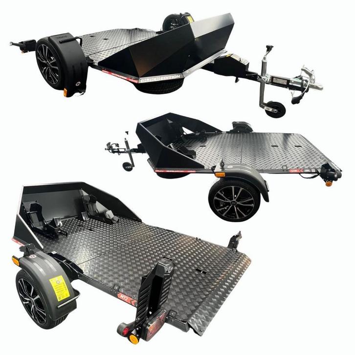 Motor Aanhangwagen Lorries MT2  motortrailer opvouwbaar, Auto diversen, Aanhangers en Bagagewagens, Nieuw, Ophalen