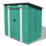vidaXL Tuinschuur metaal groen, Tuin en Terras, Verzenden, Nieuw