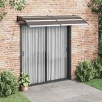 vidaXL Deurluifel 240x100 cm PC zwart, Tuin en Terras, Verzenden, Nieuw
