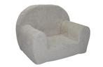 Kinderfauteuil - LINCOL - 60x40x45 cm - corduroy - beige, Kinderen en Baby's, Kinderkamer | Tafels en Stoelen, Ophalen of Verzenden