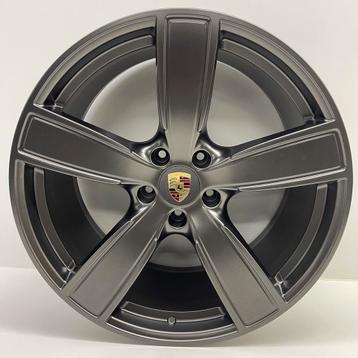 Porsche Cayenne (E3) 22inch SportClassic Titanium met banden, Ophalen, Banden en Velgen