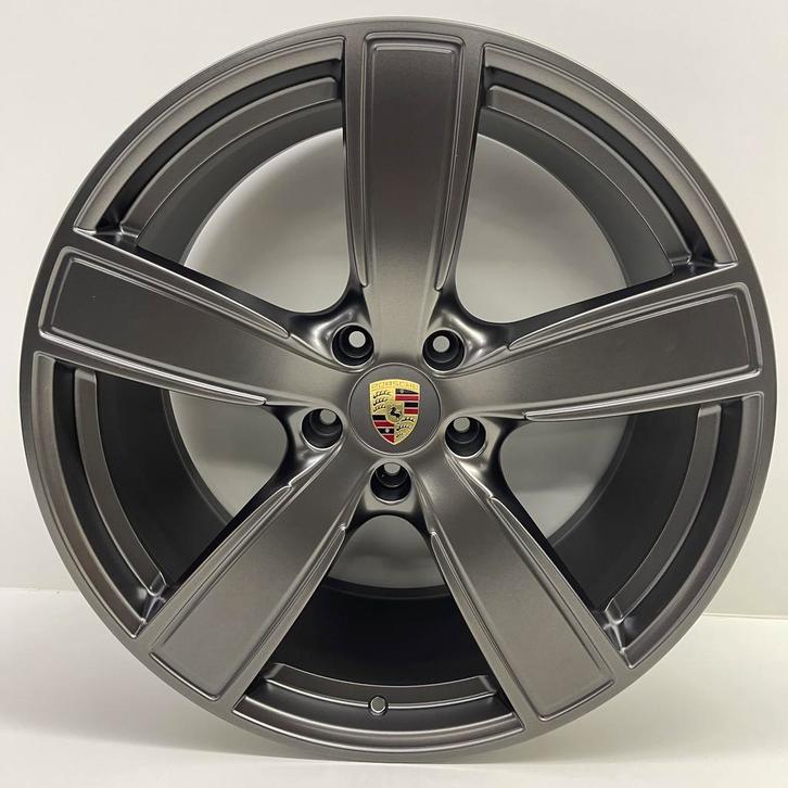 Porsche Cayenne (E3) 22inch SportClassic Titanium met banden, Auto-onderdelen, Banden en Velgen, Overige maten, 315 mm, Personenwagen