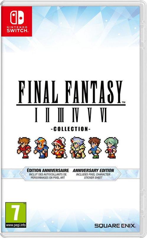 Final Fantasy Pixel Remaster Collection-Anniversary Edition, Games en Spelcomputers, Games | Nintendo Switch, Ophalen of Verzenden