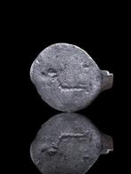 Oud-Romeins Rare Silver Senate Seal Ring (Zonder