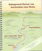 Onbegrensd fietsen van Amsterdam naar Rome deel 1:, Boeken, Reisverhalen, Verzenden, Zo goed als nieuw, P. Benjaminse