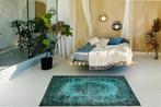 Turquoise vintage - Tapis - 206 cm - 110 cm - Avec, Huis en Inrichting, Stoffering | Tapijten en Vloerkleden, Nieuw