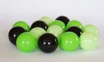 Ballenbak ballen 500 stuks 7cm, lichtgroen, groen, zwart, Kinderen en Baby's, Nieuw, Ophalen of Verzenden