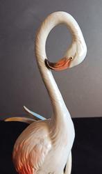 Karl Ens, Volkstedt - Figure - Flamingo - Porcelaine, Antiek en Kunst