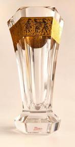 Moser & Söhne - Vase - Cristal - Friso de oro