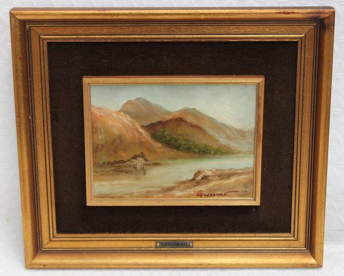 Günther Grassmann (1900-1993) - Paisaje - NO RESERVE, Antiek en Kunst, Kunst | Schilderijen | Klassiek