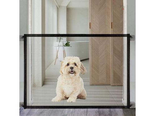 Traphekje Oprolbaar - Zonder Boren - 110x74cm - Hond - Zwart, Huis en Inrichting, Woonaccessoires | Overige, Nieuw, Verzenden