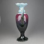 French - Vaas - Art Nouveau majolica vaas, ca. 1900 -, Antiek en Kunst