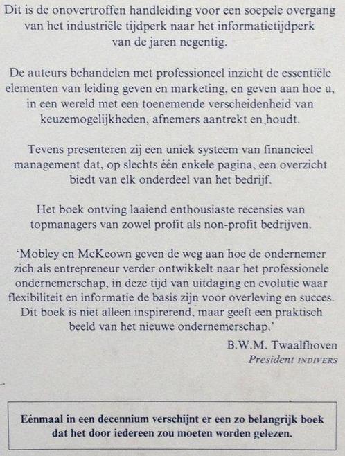 TOTAAL MANAGEMENT VOOR DE JAREN NEGENTIG 9789060576250, Boeken, Overige Boeken, Gelezen, Verzenden