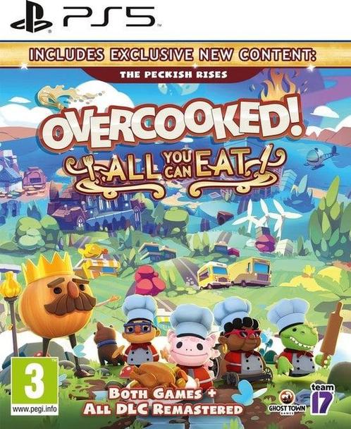 Overcooked! All You Can Eat (Nieuw) (PS5 Games), Games en Spelcomputers, Games | Sony PlayStation 5, Nieuw, Ophalen of Verzenden