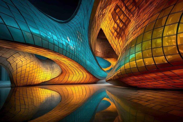 Lea Ottavi - Harmony in Flux XXL, Antiek en Kunst, Kunst | Schilderijen | Modern