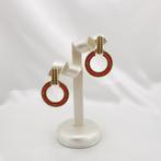 Koraal - Zilver - Oorbellen - Italiaans ambacht, Antiek en Kunst