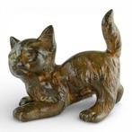 Pierre Chenet (XX-XXI) - sculptuur, Adorable Kitten - 8 cm -
