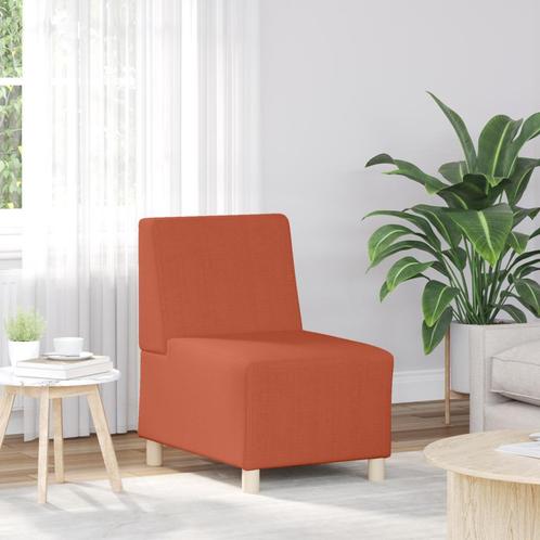 vidaXL Modulaire Sofa Eenheid Armless Oranje 55 x 74 x 82 cm, Huis en Inrichting, Zetels | Zetels, Nieuw, Verzenden