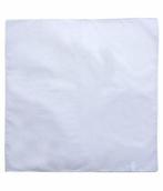 Haarband Bandana Zakdoek 55cm – Basic – Wit, Handtassen en Accessoires, Nieuw