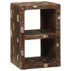vidaXL TV-kast Multikleur 36 x 30 x 54 cm Massief gerecycled, Huis en Inrichting, Woonaccessoires | Cd- en Dvd-rekken, Verzenden