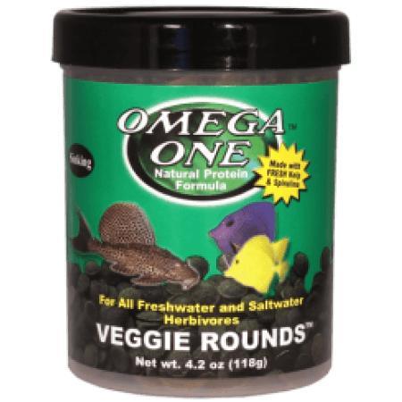 Omega One Veggie Rounds 4.2oz (119Gr.), Dieren en Toebehoren, Honden-accessoires, Verzenden