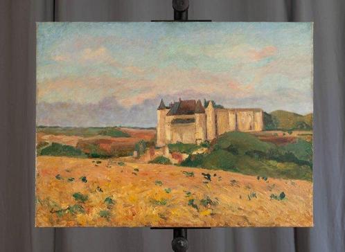 Abel Lauvray (1870-1950) - Le château de Luynes, Antiek en Kunst, Kunst | Schilderijen | Klassiek