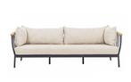 Apple Bee Condor 3-zits bank Black |, Tuin en Terras, Nieuw
