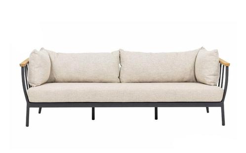 Apple Bee Condor 3-zits bank Black |, Tuin en Terras, Tuinsets en Loungesets