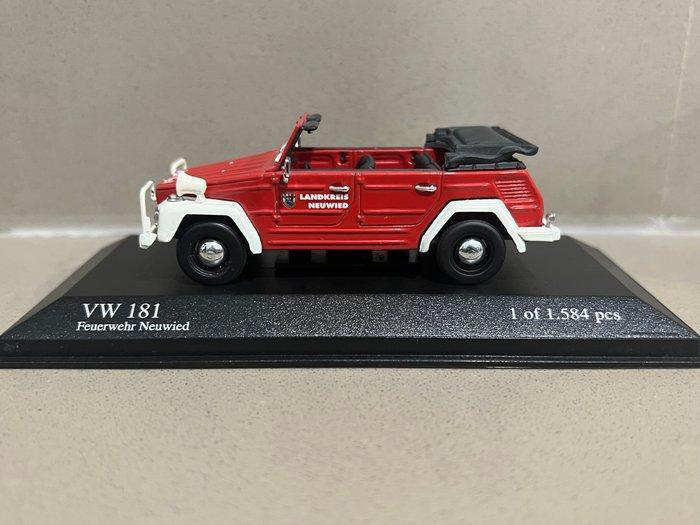 Minichamps 1:43 - Voiture miniature - VW 181 - Édition, Hobby en Vrije tijd, Modelauto's | 1:5 tot 1:12
