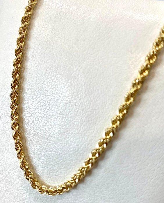 Zonder Minimumprijs - Halsketting - 18 karaat Geel goud - 18, Handtassen en Accessoires, Kettingen